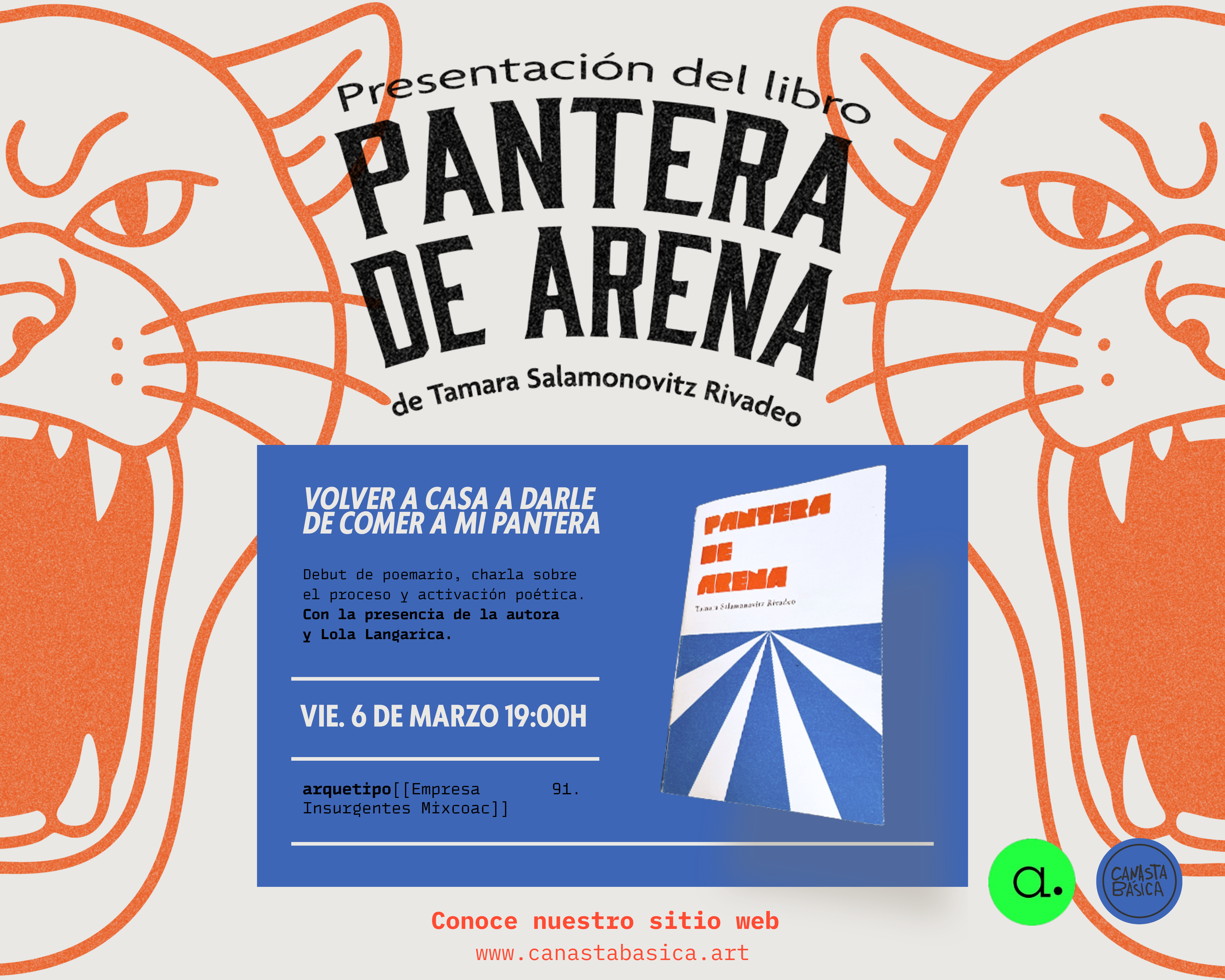 Presentación de Pantera de Arena